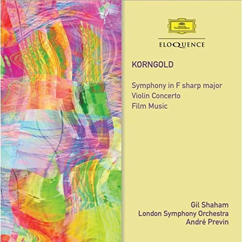 Korngold / Shaham, Gil / Previn, Andre: Korngold: Symphony / Violin Concerto / Film Music  ( CD )
