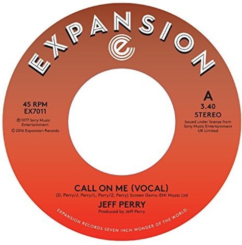 Jeff Perry: Call Me - 7-INCH SINGLE