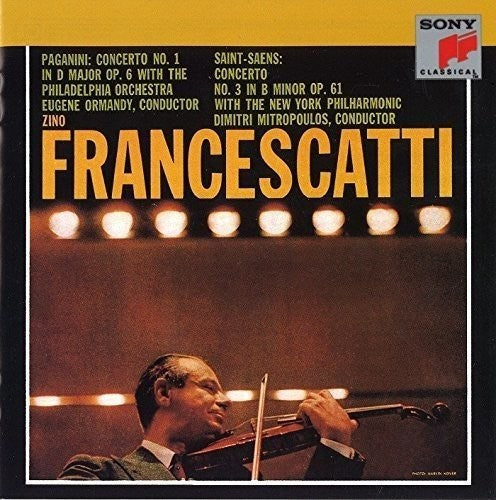Paganini / Francescatti, Zino: Paganini: Concerto 1 In D Major  ( CD )