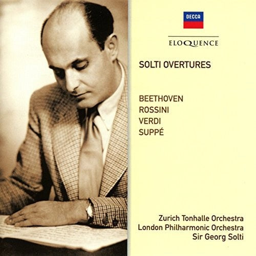 Solti, Georg / London Philharmonic Orchestra: Solti Overtures: Beethoven / Rossini / Verdi / Sup  ( CD )
