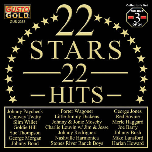 Various Artists: 22 Stars - 22 Hits Vol. 3 (Various Artists)  ( CD )