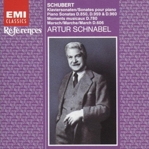 Arthur Schnabel: Schubert: 3 Late Sonatas Favorite Imprtomptus  ( CD )