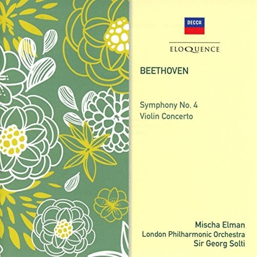 Georg Solti: Beethoven: Symphony 4 / Violin Concerto  ( CD )