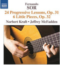 Norbert Kraft: Fernando Sor: 24 Progressive Lessons Op.31 & 6  ( CD )