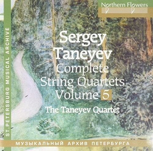 Taneyev String Quartet: Taneyev: Complete String Quartets 5 No. 2  ( CD )