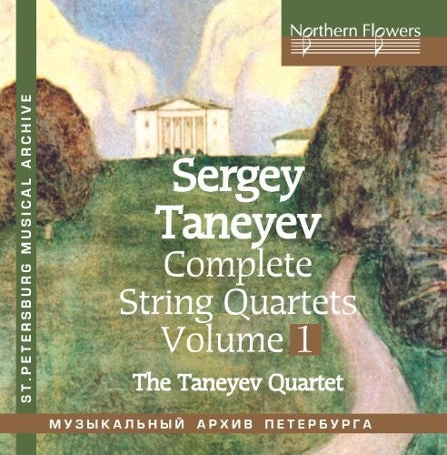 Taneyev String Quartet: Taneyev: Complete String Quartets 1 Nos. 1 & 4  ( CD )