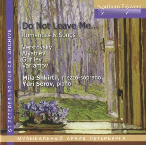 Shkirtil / Serov: Verstovsky Alabiev - Romances And Songs  ( CD )