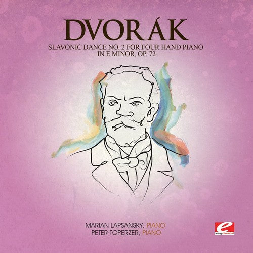 Dvorak: Slavonic Dance 2 Four Hand Piano E Min 72  ( CD )