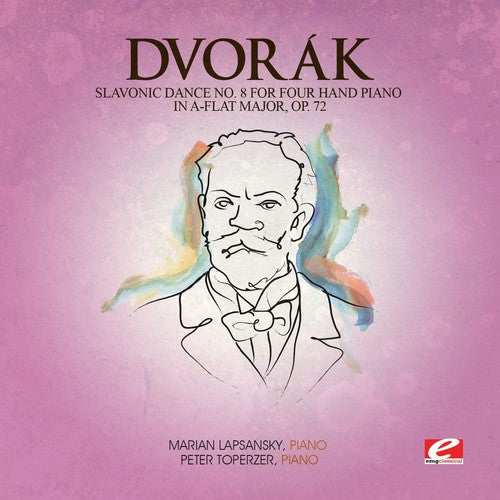 Dvorak: Slavonic Dance 8 Four Hand Piano A-Flat Maj 72  ( CD )