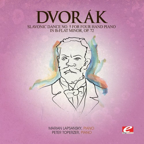 Dvorak: Slavonic Dance 5 Four Hand Piano B-Flat Min 72  ( CD )