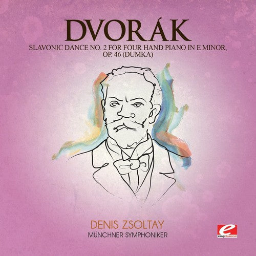 Dvorak: Slavonic Dance 2 Four Hand Piano E Min 46 (Dumka)  ( CD )