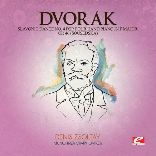 Dvorak: Slavonic Dance 4 Four Hand Piano F Maj 46  ( CD )