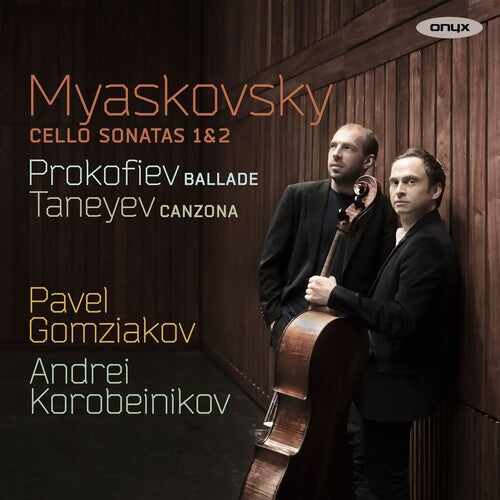 Pavel Gomziakov: Myaskovsky: Cello Sonatas Nos.1 & 2  ( CD )