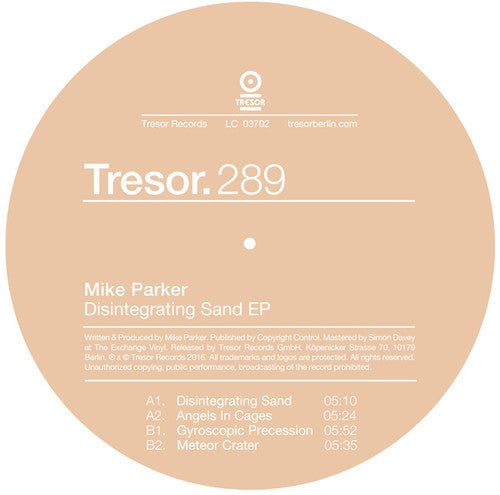 Mike Parker: Disintegrating Sand - 12-INCH SINGLE