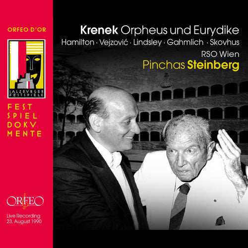 Krenek / Steinberg / Hamilton / Vejzovic: Ernst Krenek: Orpheus und Eurydike  ( CD )