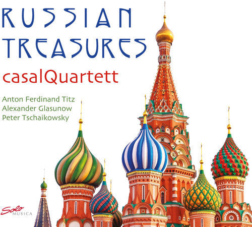 Glaszunow / Titz / Casal Quartett: Russian Treasures  ( CD )