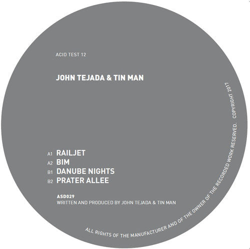 Tejada, John / Tin Man: Acid Test - 12-INCH SINGLE