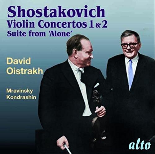 Shostakovich / Oistrakh, David/ Ussr State Sym Orch: Violin Concertos 1 & 2 Suite From Alone  ( CD )