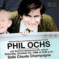 Phil Ochs: Live In Montreal 10/22/66  ( CD )