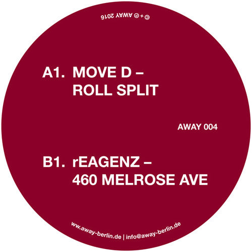 Move D / Reagenz: Roll Split / 460 Melrose Ave - 12-INCH SINGLE
