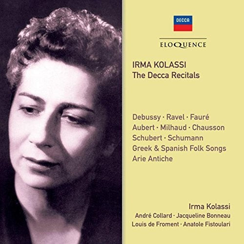 Irma Kolassi: Irma Kolassi: Decca Recitals  ( CD )