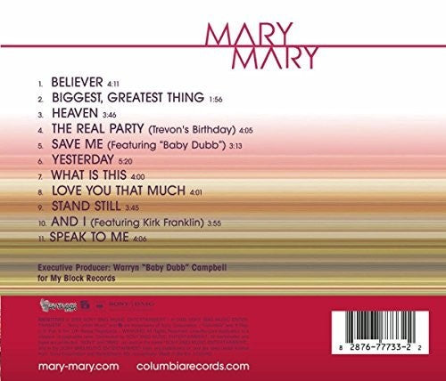 Mary Mary: Mary Mary  ( CD )