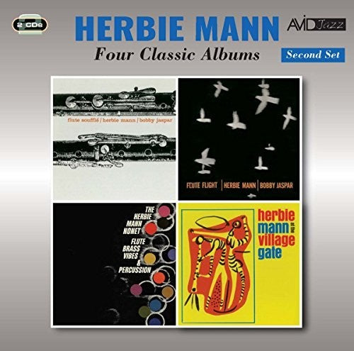 Herbie Mann: Flute Souffle / Flute Flight / Flute Brass & Vibes - CD
