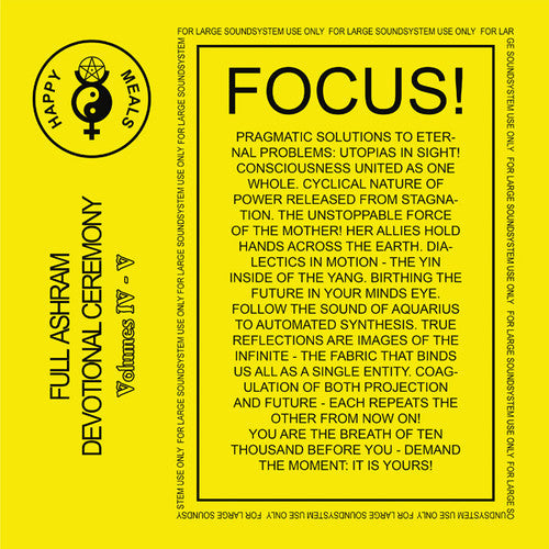Happy Meals: Full Ashram Devotional Ceremony Iv-vi - Vinyl