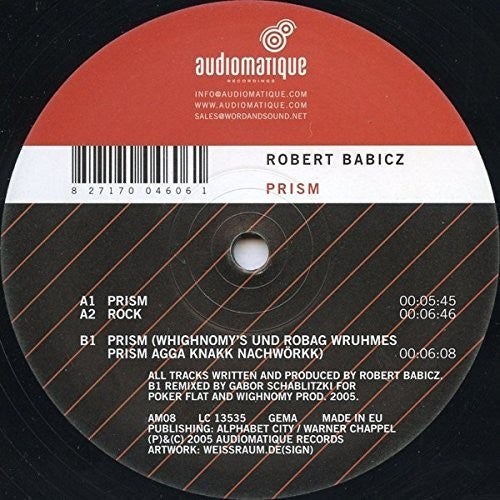 Robert Babicz: Prism - 12-INCH SINGLE