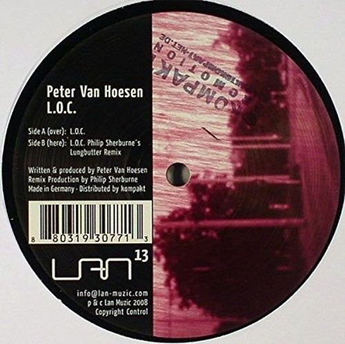 Peter Van Hoesen: L.o.c. - 12-INCH SINGLE