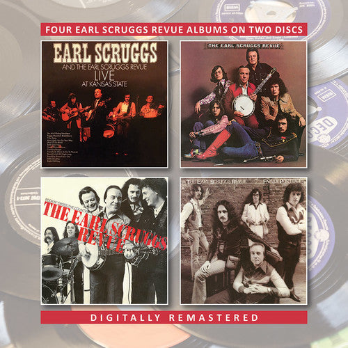 Earl Scruggs: Live At Kansas State / Earl Scruggs Revue / Rockin Cross The Country  ( CD )