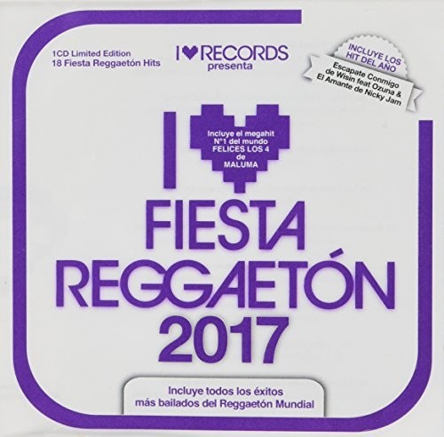 Various Artists: I Love Fiesta Reggaeton 2017 / Various  ( CD )