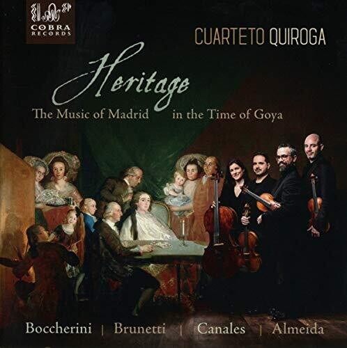 Cuarteto Quiroga: Heritage  ( CD )