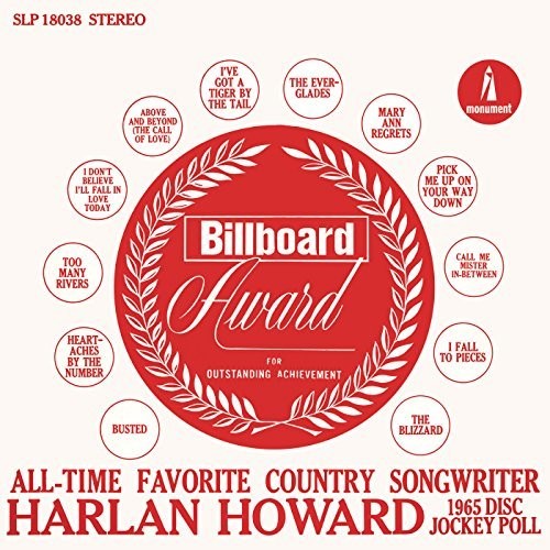 Harlan Howard: Favorite Country Songwriter  ( CD )