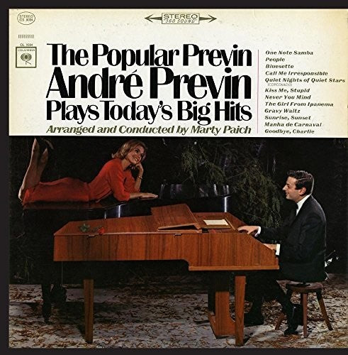 Andre Previn: Popular Previn: Andre Previn Play's Today's Big Hits  ( CD )