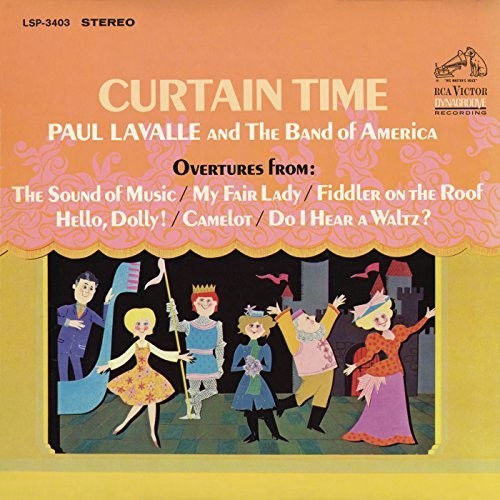 Paul Lavalle: Curtain Time  ( CD )