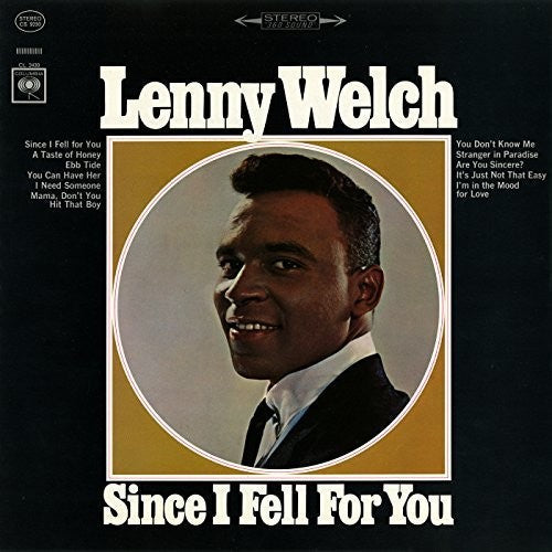 Lenny Welch: Since I Fell for You - CD