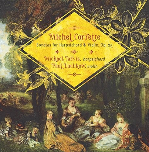Luchkow-Jarvis Duo: Michel Corrette: Sonatas For Harpsichord & Violin  ( CD )