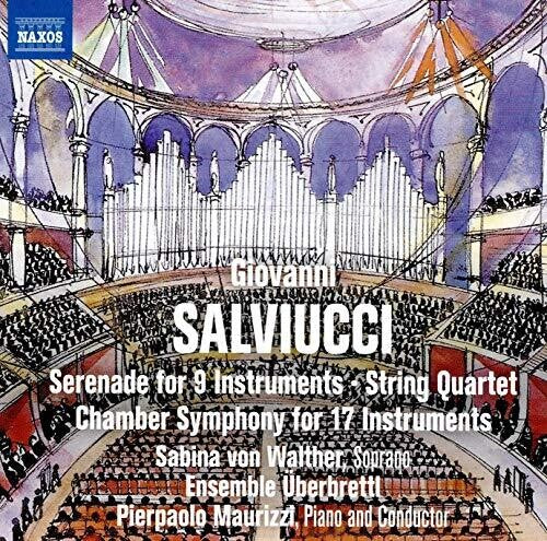 Salviucci / Walther / Maurizzi: Serenade for 9 Instruments  ( CD )