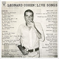 Leonard Cohen: Leonard Cohen: Live Songs - VINYL