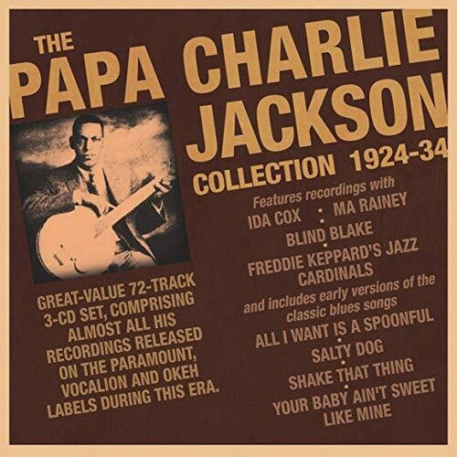 Papa Charlie Jackson: Papa Charlie Jackson Collection 1924-34  ( CD )