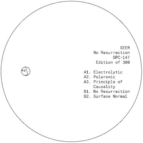 Seer: No Resurrection - 12-INCH SINGLE