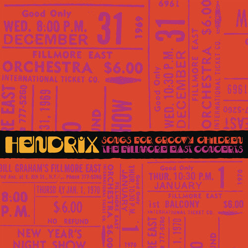 Jimi Hendrix - Songs For Groovy Children (The Fillmore East Concerts) ( VINYL ) Box Set