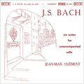 Jean-Max Clement: Bach Six Suites For Unaccompanied Cello - Vinyl