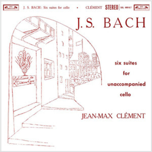Jean-Max Clement: Bach Six Suites For Unaccompanied Cello - Vinyl