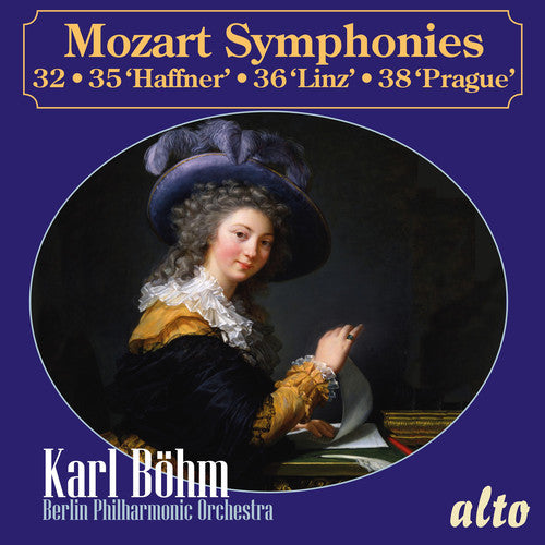 Bohm, Karl / Berlin Philharmonic Orchestra: Mozart: Symphonies 32, 35 Haffner, 36 Linz and 38 Prague  ( CD )