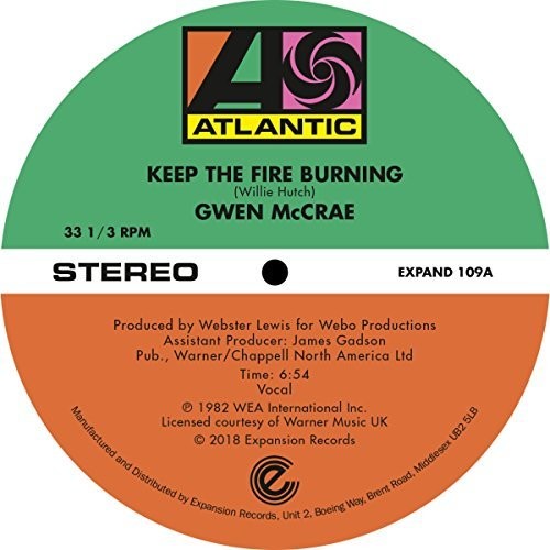 Gwen McCrae: Keep The Fire Burning / Funky Sensation - VINYL