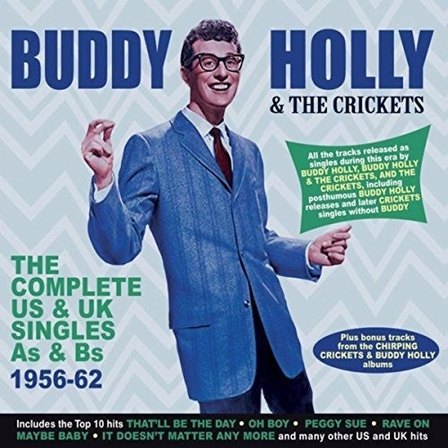 Buddy Holly & Crickets: Complete Us & Uk Singles As & Bs 1956-62 - CD