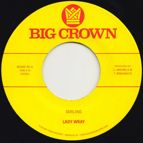 Lady Wray: Smiling / Make Me Over - 7-INCH SINGLE