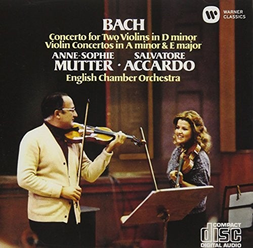 Bach / Mutter, Anne-Sophie: Bach: Concerto For Two Violins In D  ( CD )